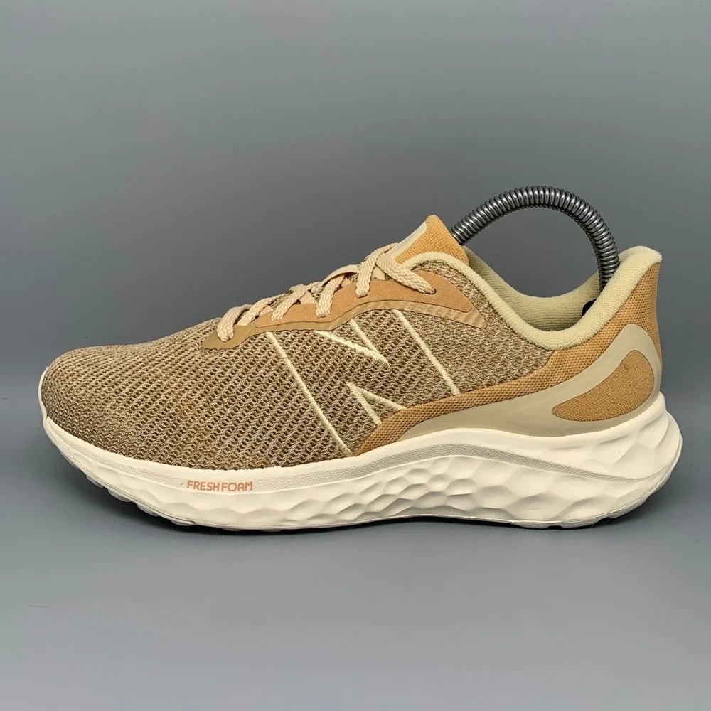 New Balance Fresh Foam Arishi v4 WARISAD4 Tan Running Shoes Womens‎ 8.5D Mens 7D
